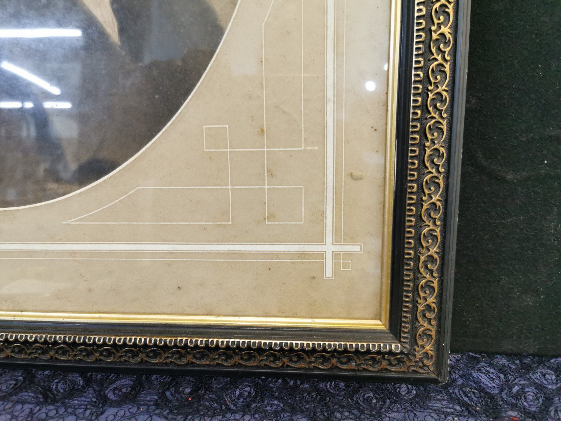 Gemälde: PORTRAIT ANCIEN I FORMATIONS AU DOS – Gebraucht aus Genève von Qanil77 3