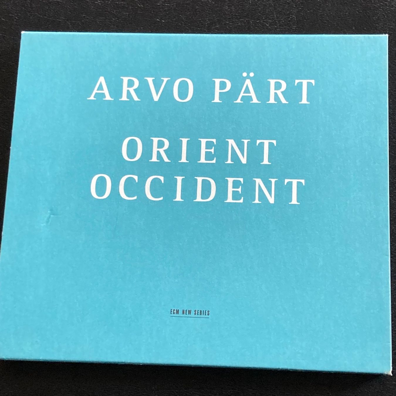 CDs: Arvo Pärt - Orient & Occident – D'occasion à Bern par Ntsamina