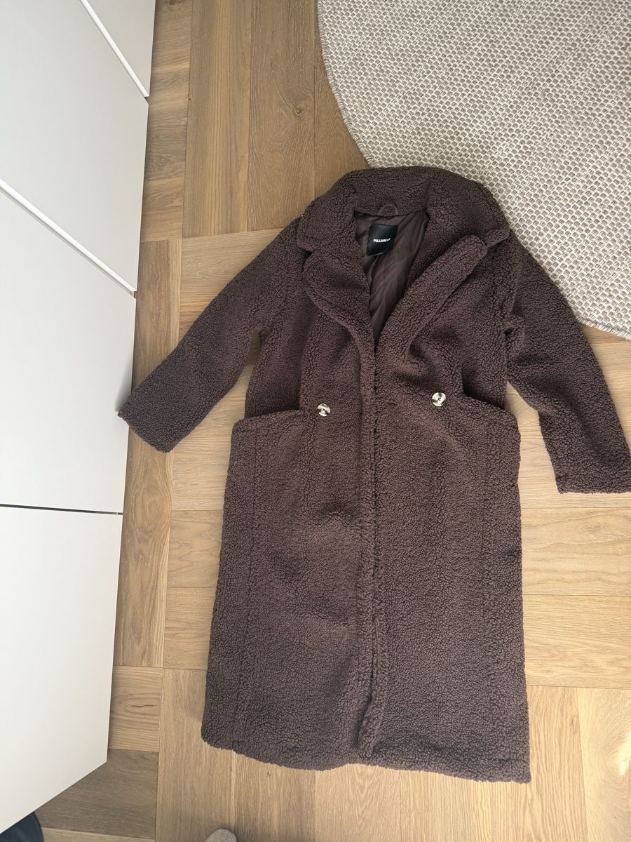 Pull&Bear Cappotti: Pull&Bear Teddyfell Mantel, Grösse S - Neu – Nuovo (secondo la descrizione) da Gümligen venduto da kleiderschrankbe6