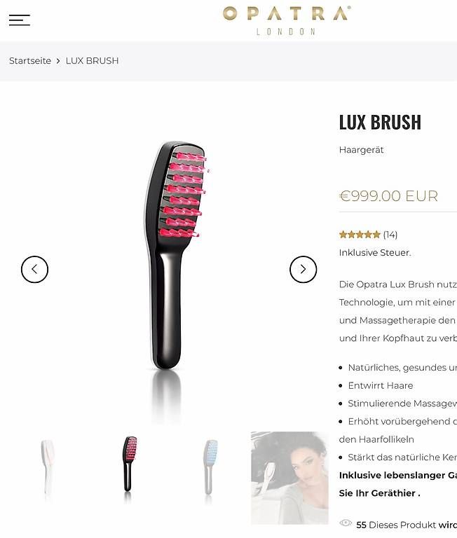 Gesichtspflege: Opatra Lux Brush NEU u ungebraucht! – Gebraucht aus Küsnacht ZH von Mappel 1