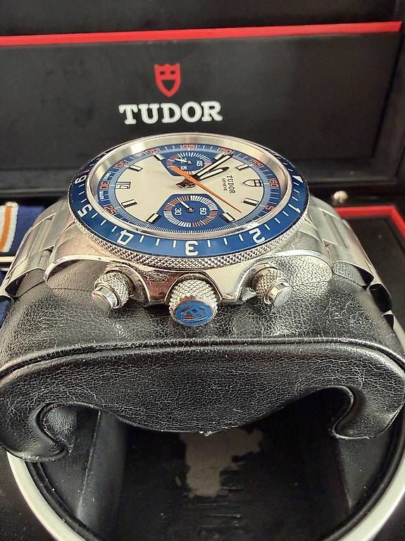 Tudor Orologi: Tudor Heritage Chrono Blue – Usato da Zürich venduto da timeio-swapwatch 4