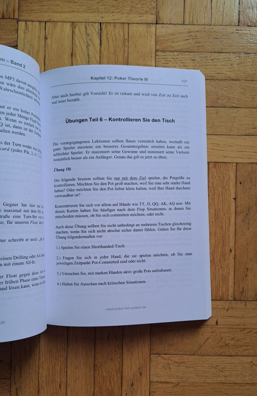Libri: Texas Hold'em. Poker mit System. Band 2. – Usato da Zürich venduto da nic_dgn5 2