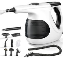 JBER Handdampfreiniger 1200 W 400 ml mit Zubehör – Neu