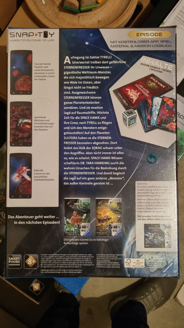Ravensburger Spiele: Ravensburger Space Hawk Starter Set mit 4 Episoden neu – Neu und originalverpackt aus Utzenstorf von Kiyora 5