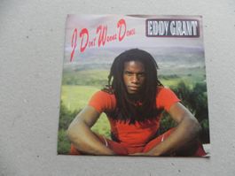 Single rock Pop Reggae Sänger Eddy Grand 1982 Wanna Dance