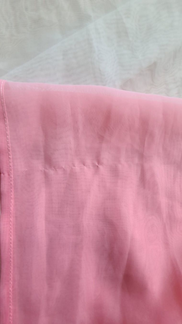 Tende: Zwei Vorhänge Ombre weiss/rosa – Usato da Meggen venduto da everydaysale 1