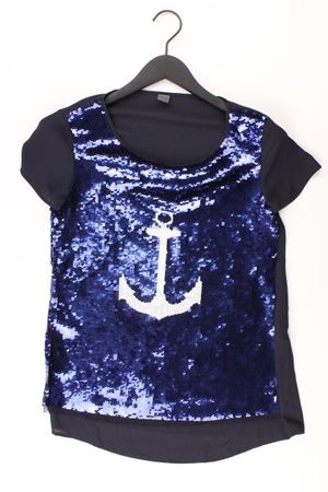 Sir Oliver T-Shirt Gr. 34 Kurzarm blau