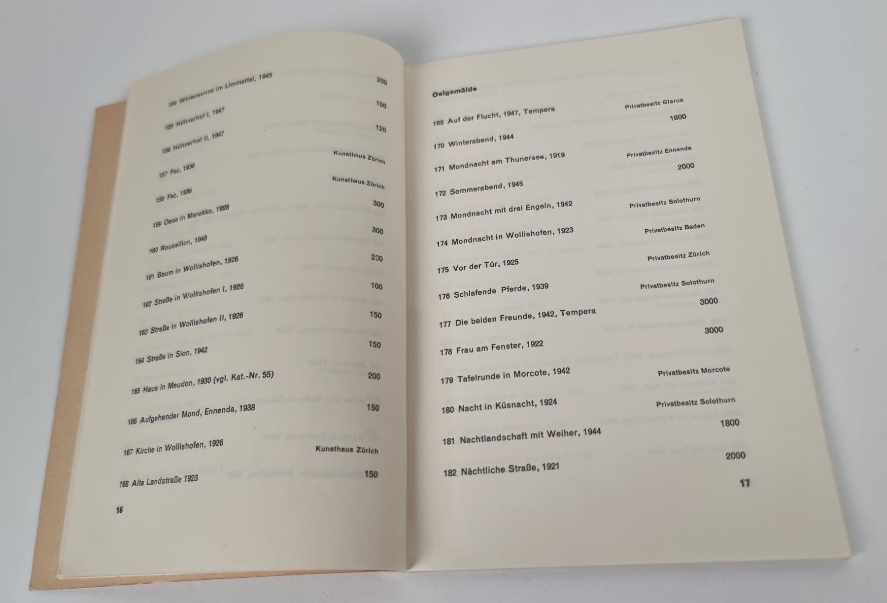 Bücher: Ausstellungskatalog Ernst Morgenthaler – Gebraucht aus Urtenen-Schönbühl von Restwert_Schoenbuehl 3
