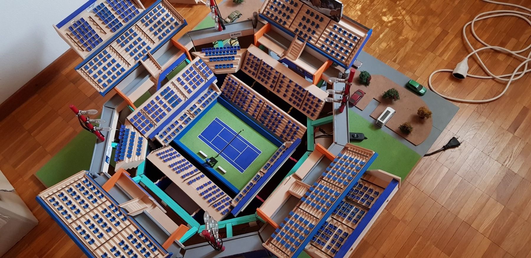 Modellbausätze & Standmodelle: US Open Stadion – Gebraucht aus St. Gallen von har_h688 2