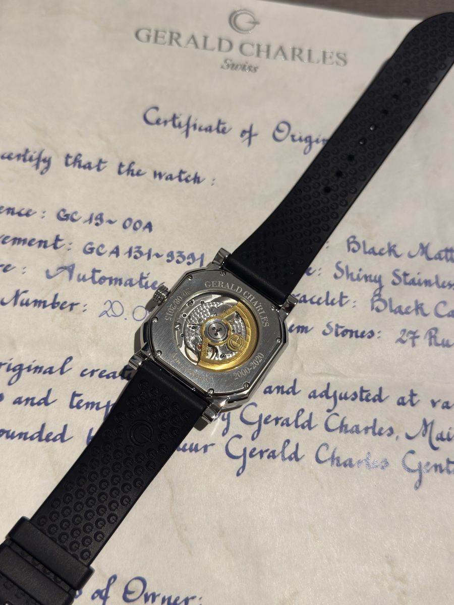Montres: Gérald Charles Maestro 20th Anniversary  – D'occasion à Morges par gde_q2s2 4