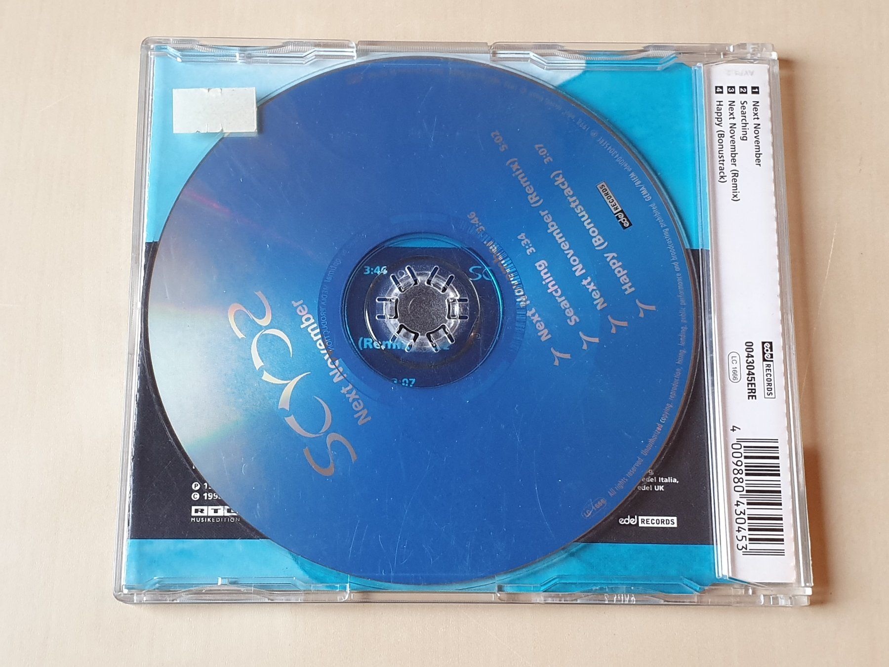 CDs: SCYCS Next November – Gebraucht aus Stansstad von collectorsshop 1