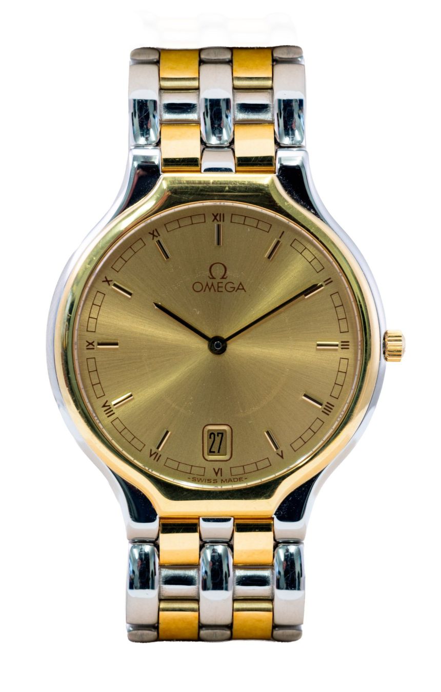 Omega Orologi: Omega De Ville Prestige Gold – Usato da La Chaux-de-Fonds venduto da late-again