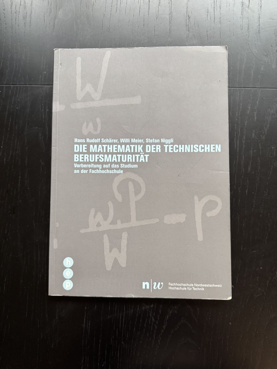 Bücher: Mathematik der Technischen Berufsmaturität – Schärer/Meier/N – Gebraucht aus Kilchberg ZH von Centipaide