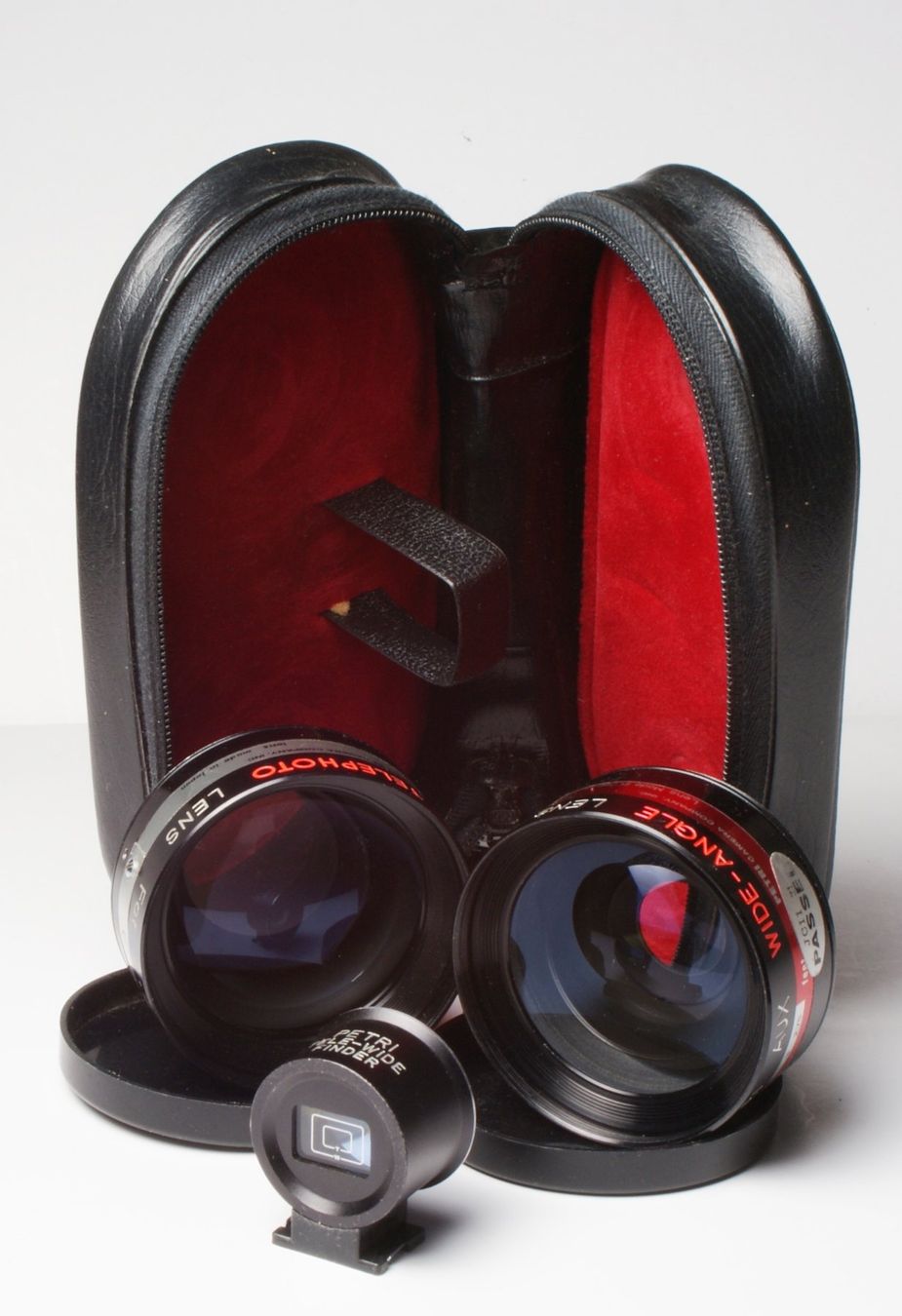 Obiettivi: PETRI Tele-Wideangle Lens Set mit Finder – Usato da Lostorf venduto da real-value 2