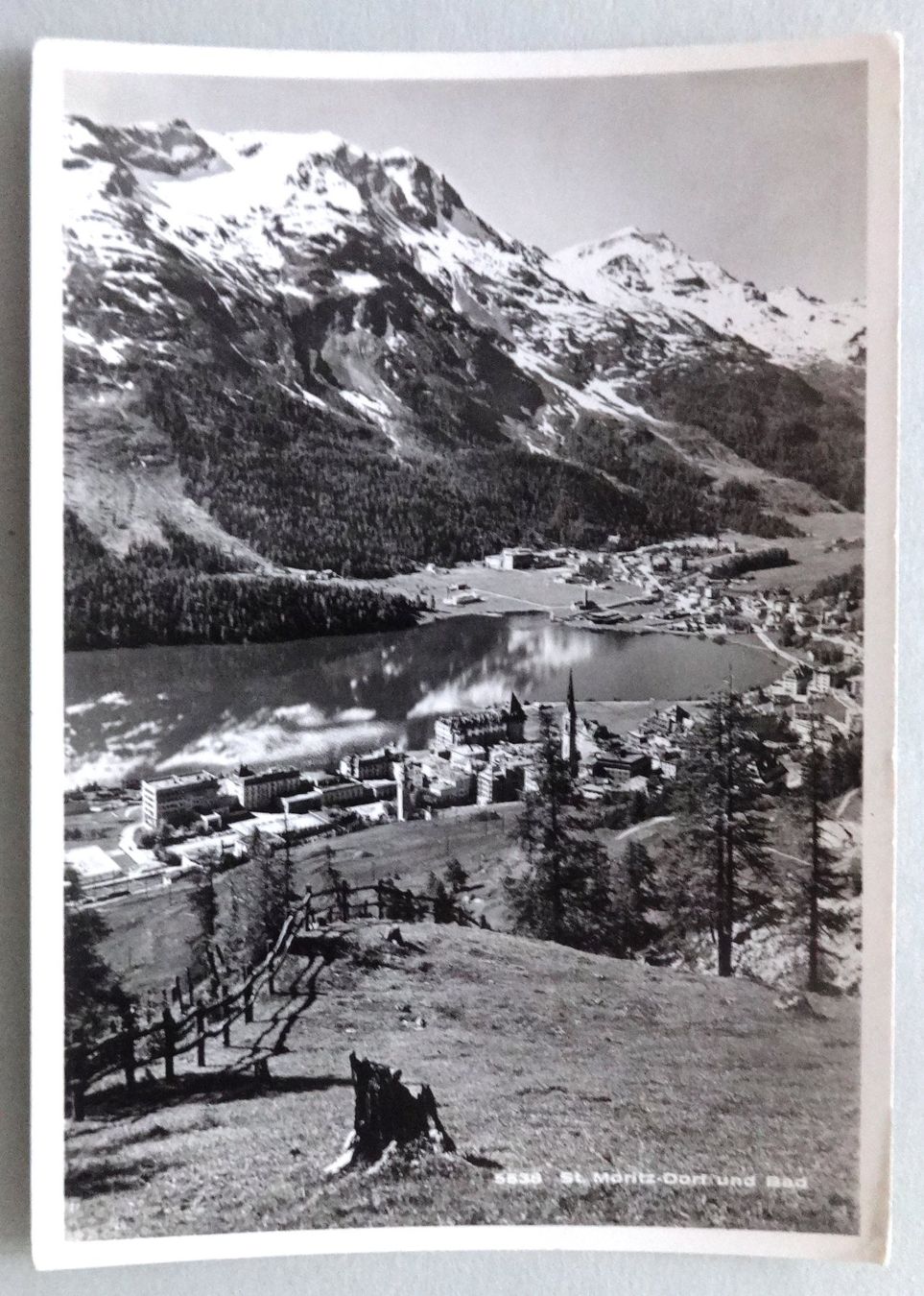 Cartes postales: St. Moritz Dorf und Bad – D'occasion à Fétigny par Billy2miny