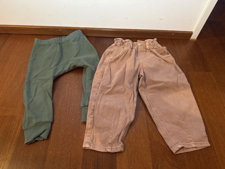 2er Set Mädchenhosen, Heldentat & Zara, Gr. 98, Top!
