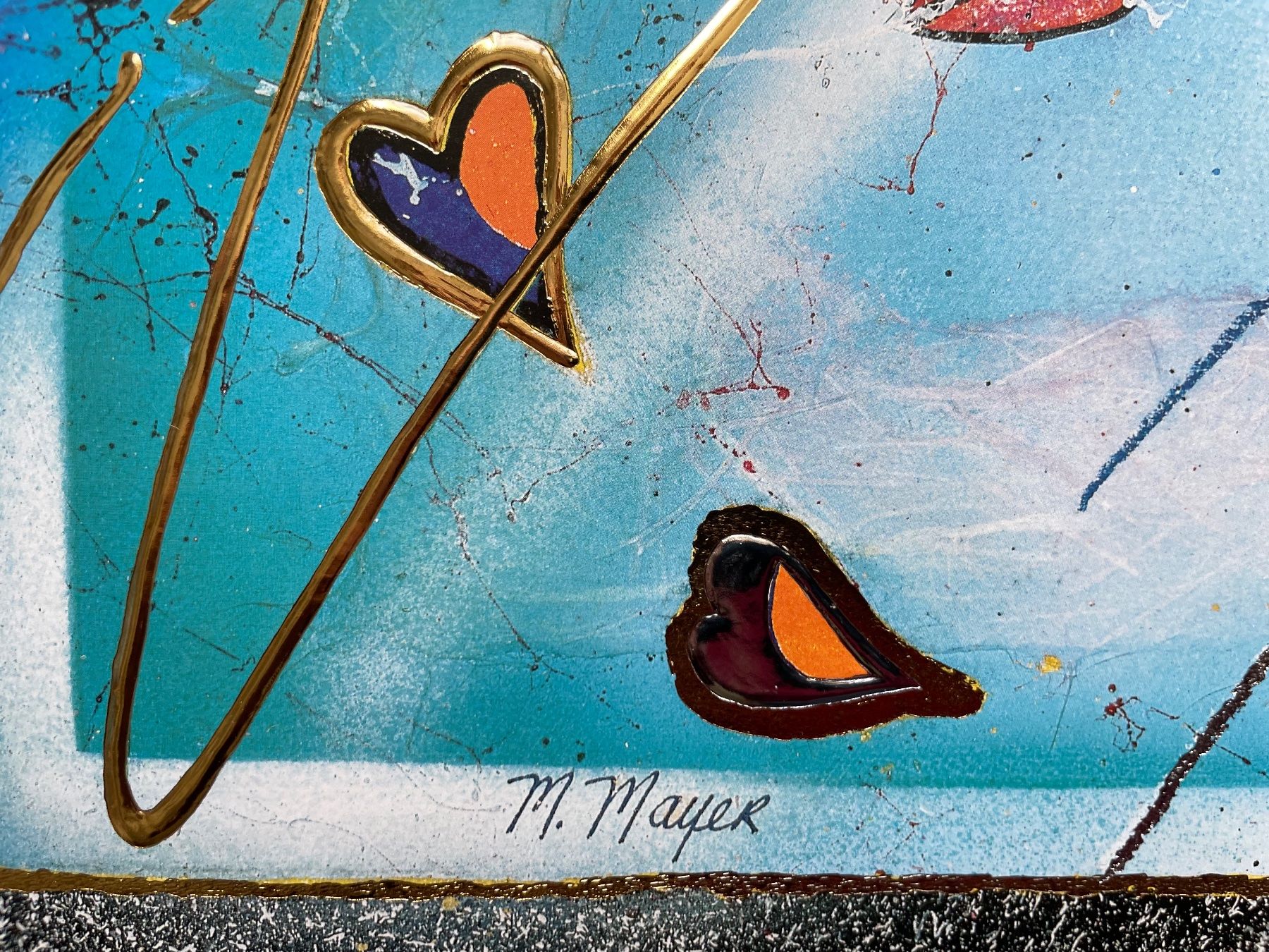 Grafica & Litografie: M. Mayer 2 posters a  loving kiss – Usato da Biel/Bienne venduto da Galaq 3