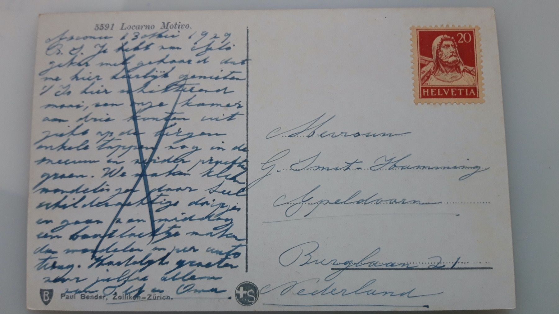 Ansichtskarten: Locarno Motivo – Gebraucht aus Sargans von nicsam1815 1