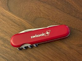 Schweizer Taschenmesser von Wenger * rot * mit Swissair Logo