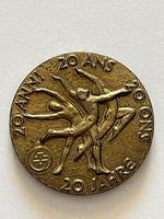 Médaille 20 ans Sport Suisse 1991 bronze 700 ans