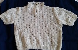 Kinder Pulli von Hand gestrickt, kaum gebraucht, weitere...