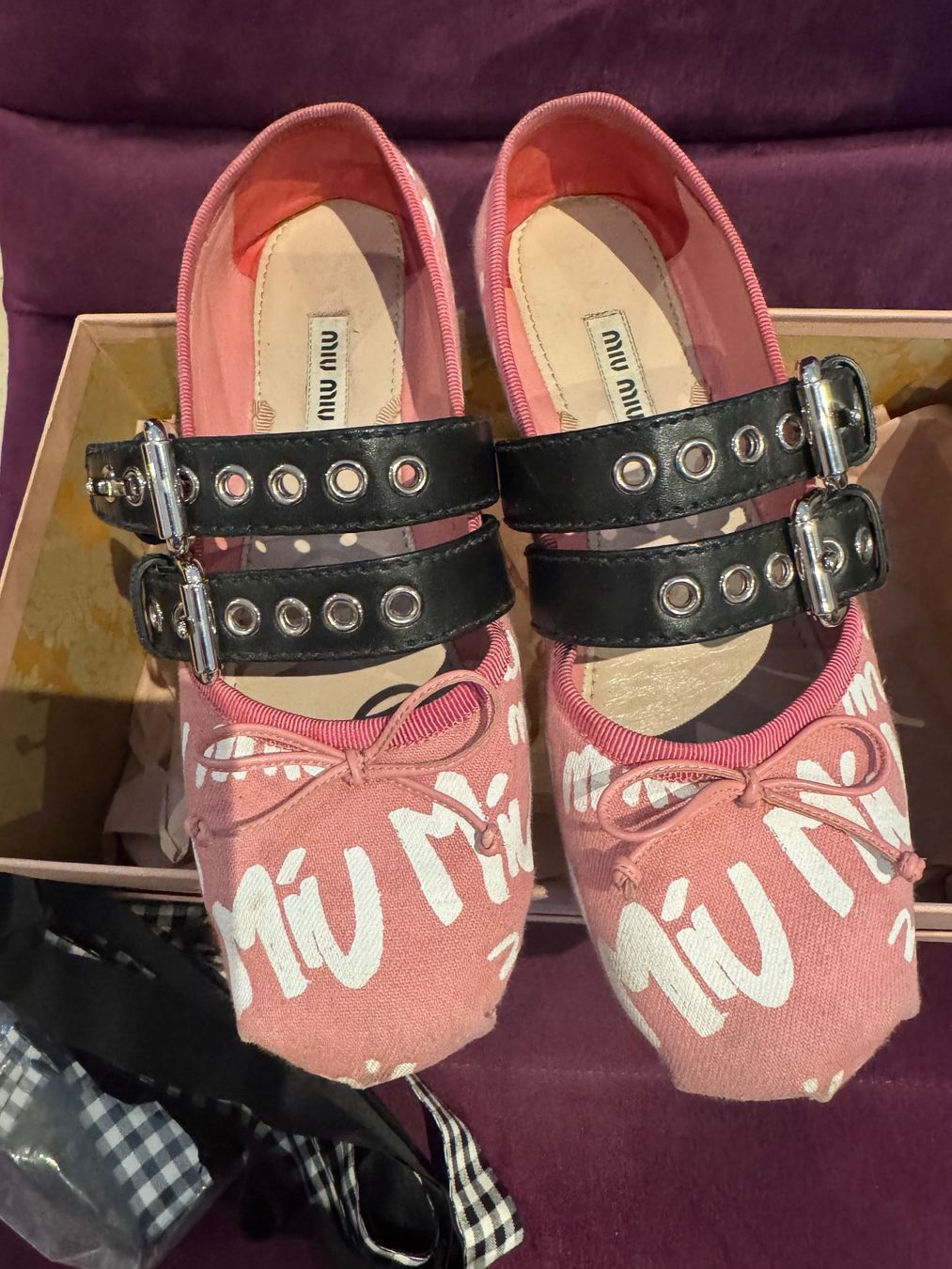 Miu Miu Damenschuhe: Miu mit ballerina – Gebraucht aus Zürich von MagicStuff007 2