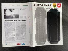 Modellbogen / Bastelbogen Autofähre, 2003