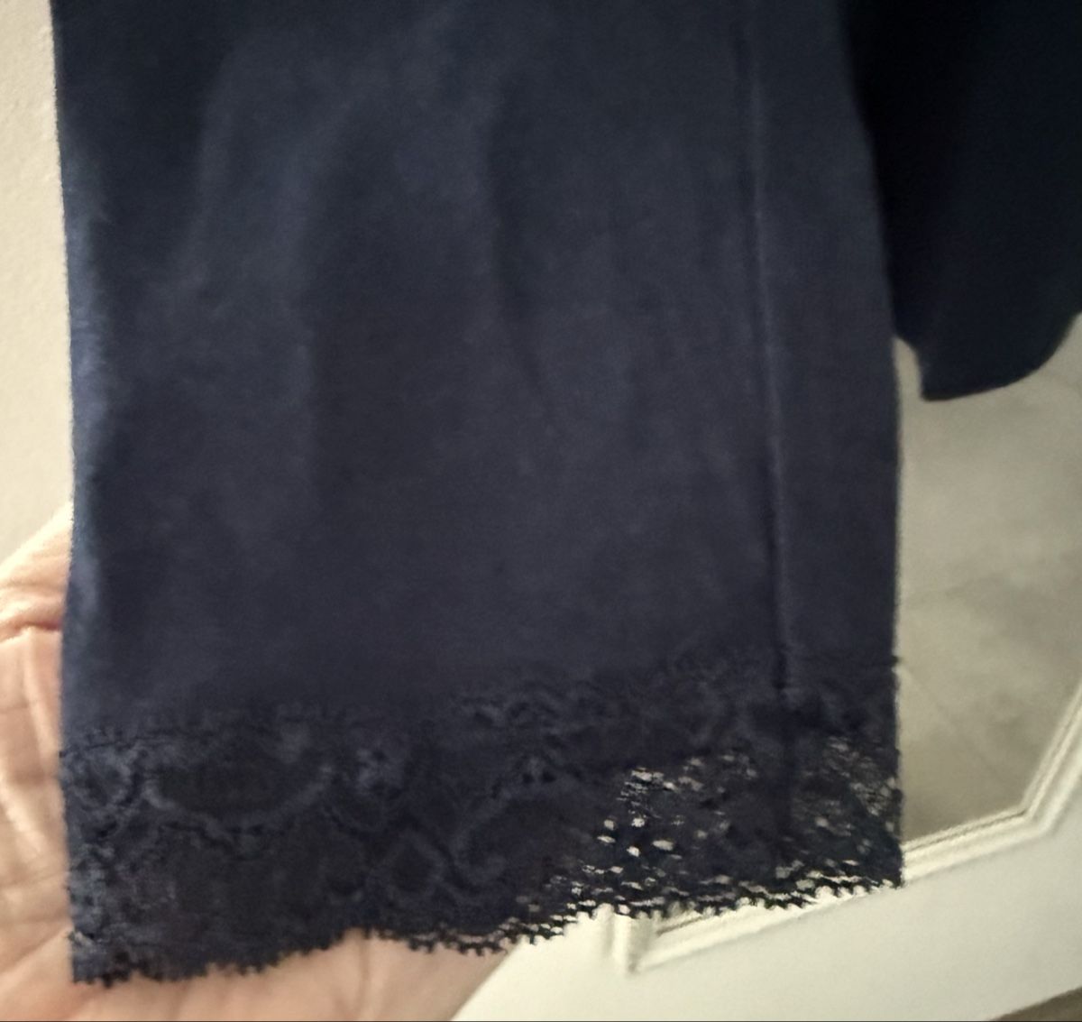Tchibo Negligees & Pyjamas: Schlafanzugoberteil Grösse 44/46 / L mit Spitzen – Neu (gemäss Beschreibung) aus Pfeffikon LU von pepino17 5