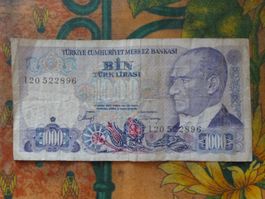 TURQUIE  1000   Billet