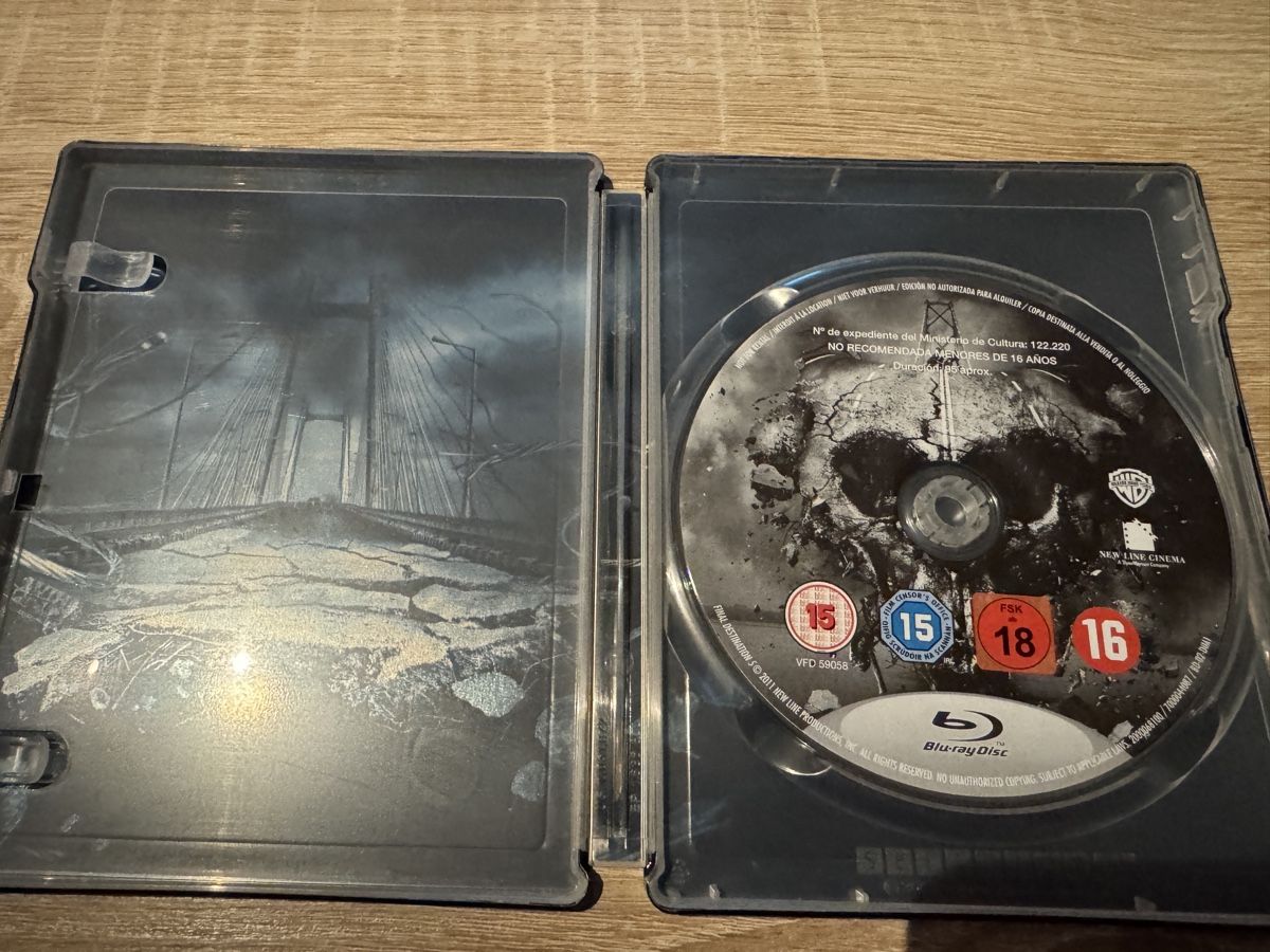 Alle DVDs: Final Destination 5 Blu-ray Steelbook – Gebraucht aus Embrach von Schlussstrich 2