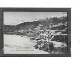 GR St.Moritz-Dorf 1906 vom Innfall aus gesehen