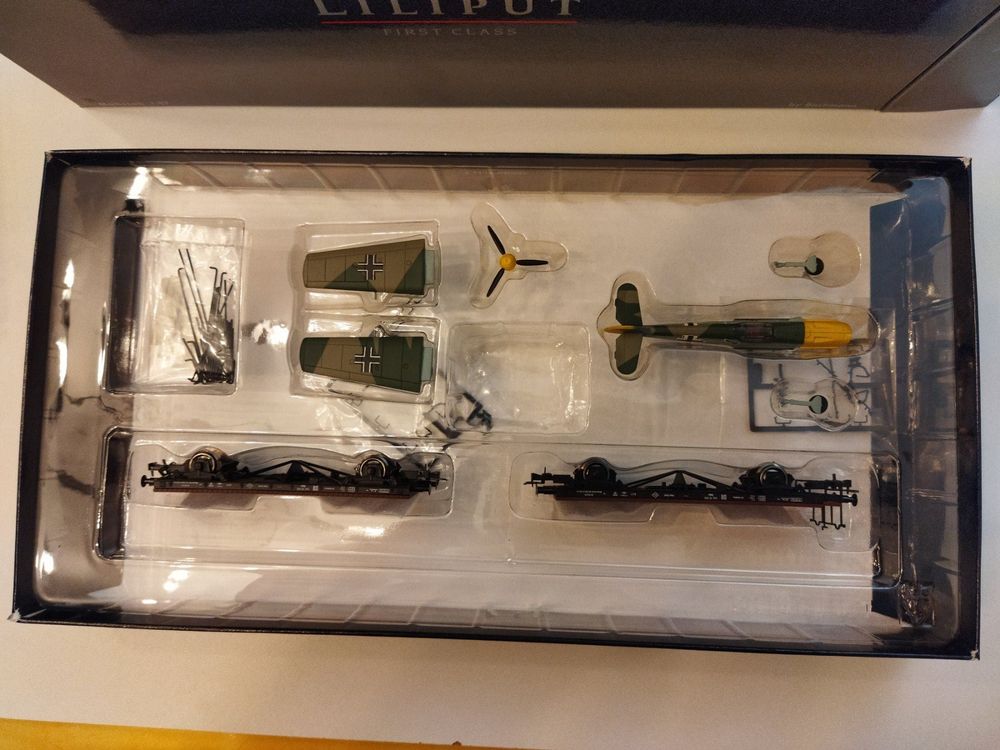 Artitec Panzerzug Wehrmacht mit zwei Türmen im Maßstab 1:87 H0 - HO