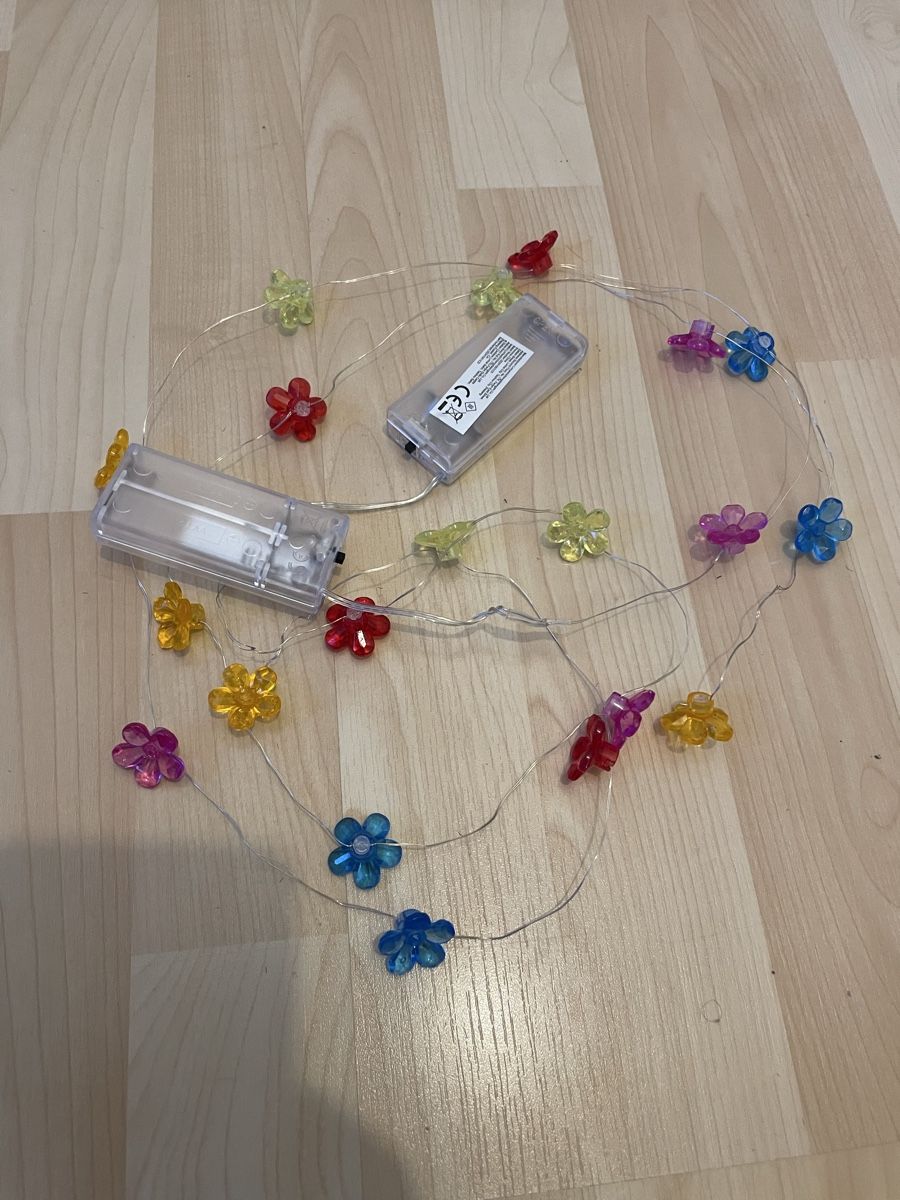 Ghirlande e barre luminose: 2 Blumenlichterketten – Nuovo (secondo la descrizione) da Langendorf venduto da PetLuna 2