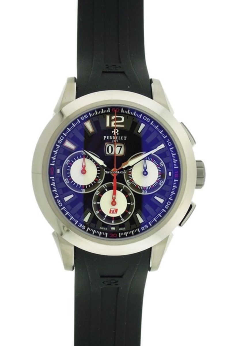 Perrelet Orologi: Perrelet Chronograph Big Date – Usato da Dielsdorf venduto da HorologyVault