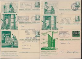 LOT ab 1965 SBB Dienst BILD-PK bedruckt verschied. o ab 1.-