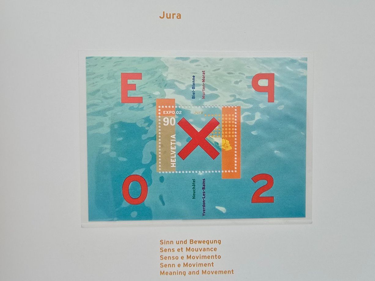 Tutti i francobolli: EXPO.02 - brochure de la Poste 2002 – Usato da Schwyz venduto da Danyclau 2