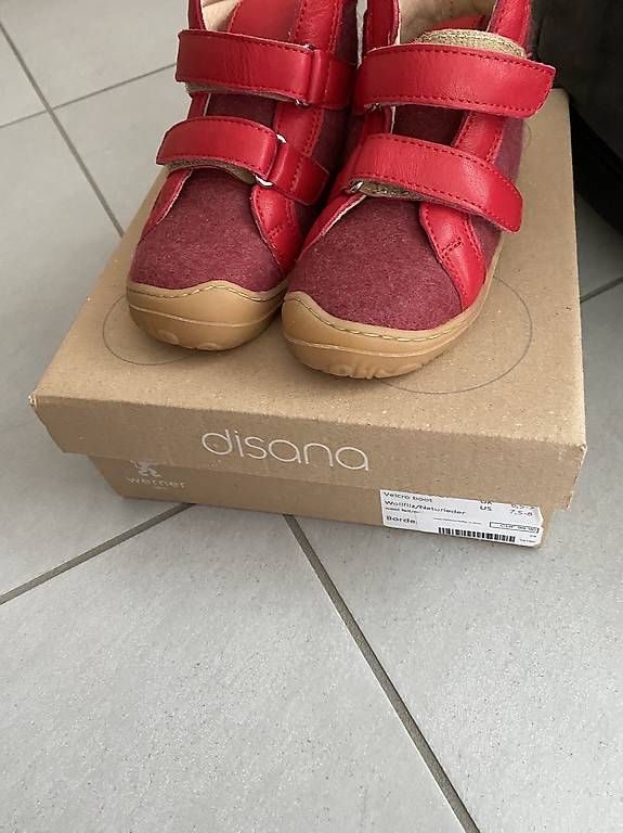 Disana Scarpe per ragazzi: Disana Schuhe Wolle – Nuovo e nell'imballaggio originale da Humlikon venduto da Nicole2509 2