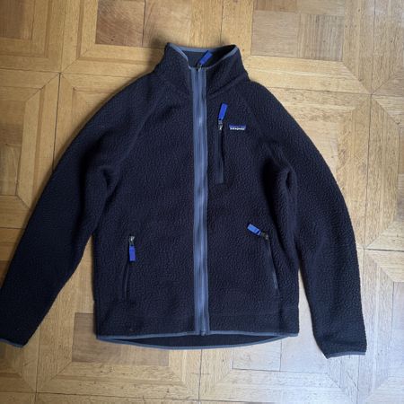 Veste polaire Patagonia, retro pile noire, taille M, 2025