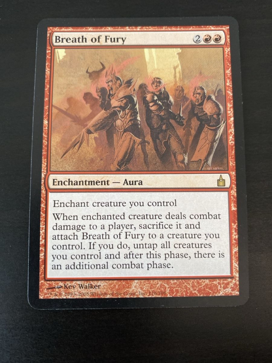Magic The Gathering Carte collezionabili: Breath of Fury – Usato da Oberglatt ZH venduto da Finlandia1