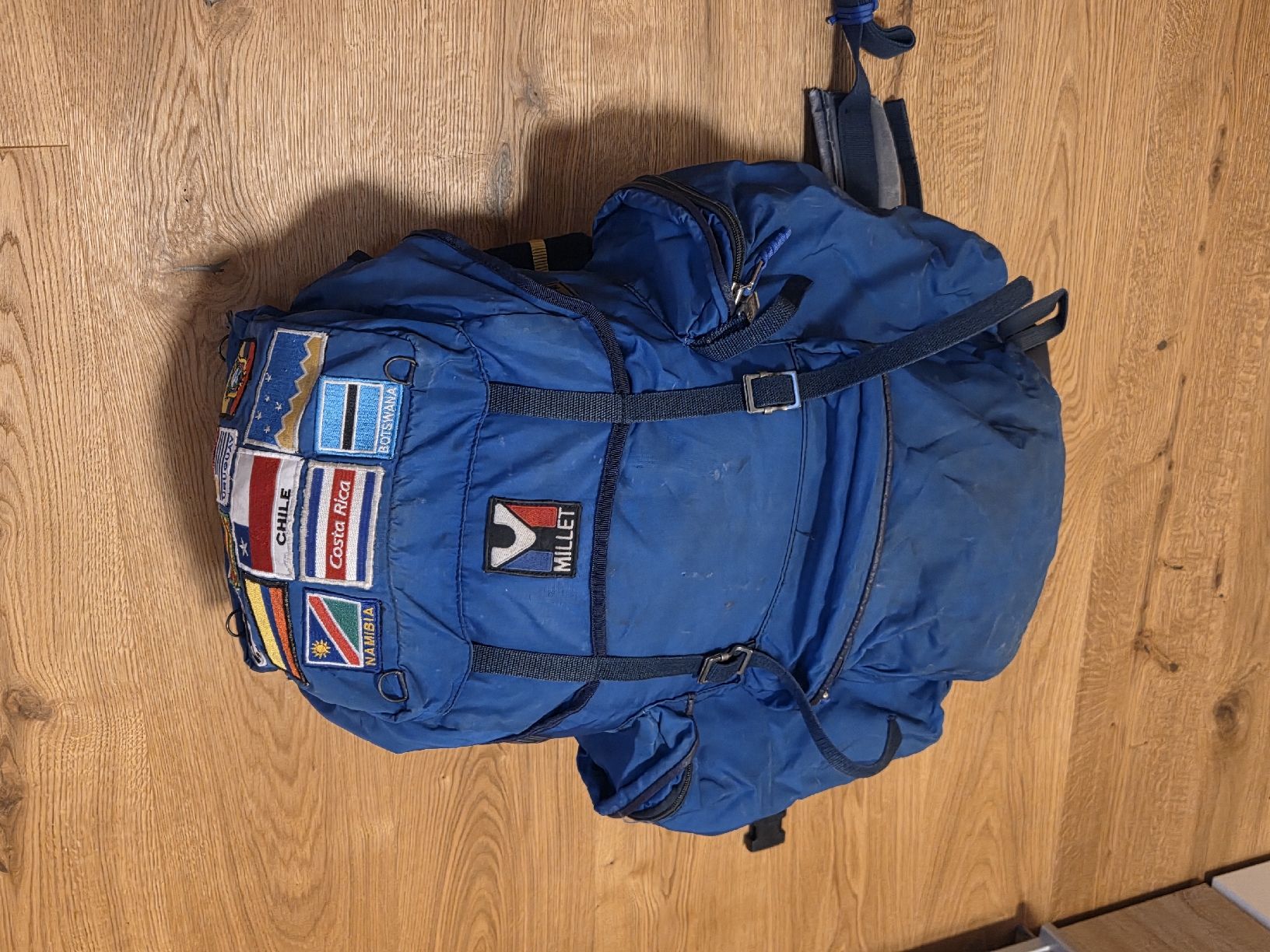 Millet Zaini: Reise-Rucksack Millet, blau, Retro – Usato da Maienfeld venduto da crx88 5