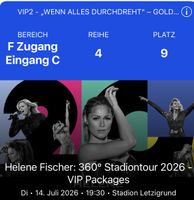 Helene Fischer 14.07 VIP 2 Karten