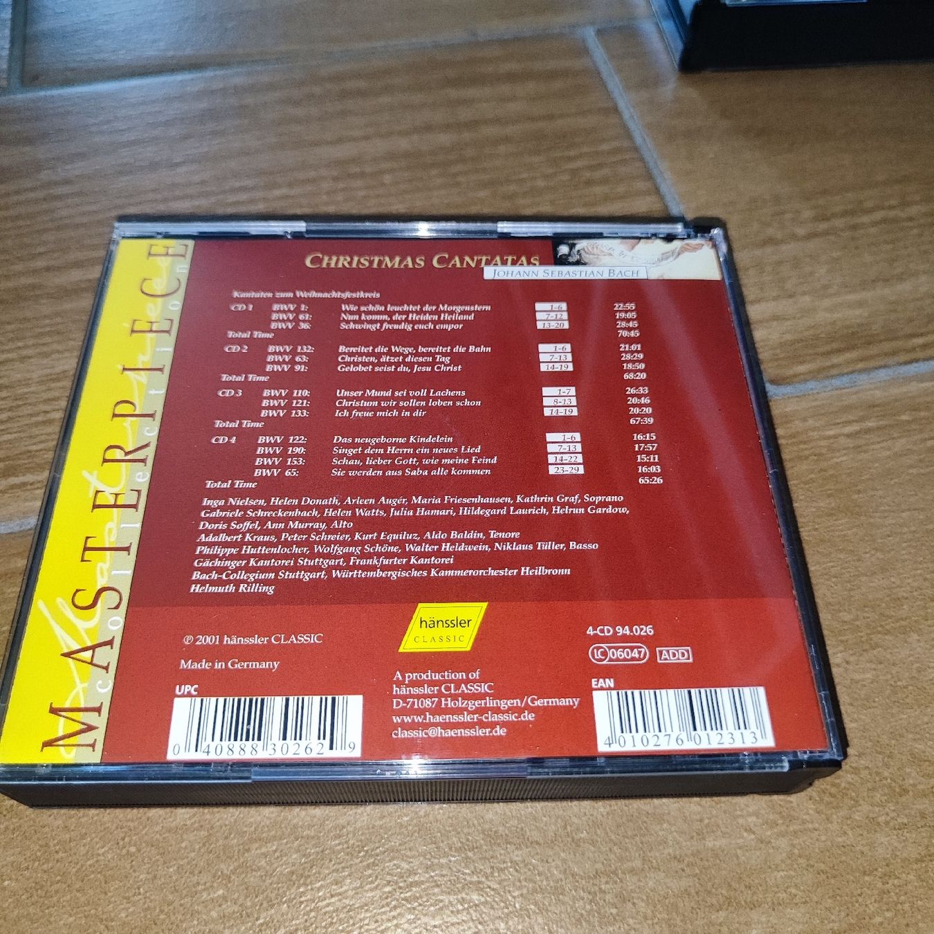 CD: Bach - Kantaten 4CD – Usato da Lamone venduto da ken_8y7h 1