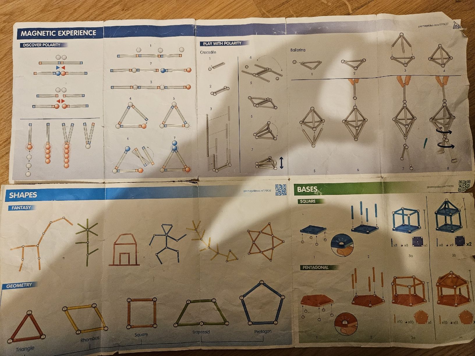 Geomag Giocattoli: Geomag-Set aus 35 magnetischen Bauelementen – Usato da Chêne-Bougeries venduto da annabruderle 3