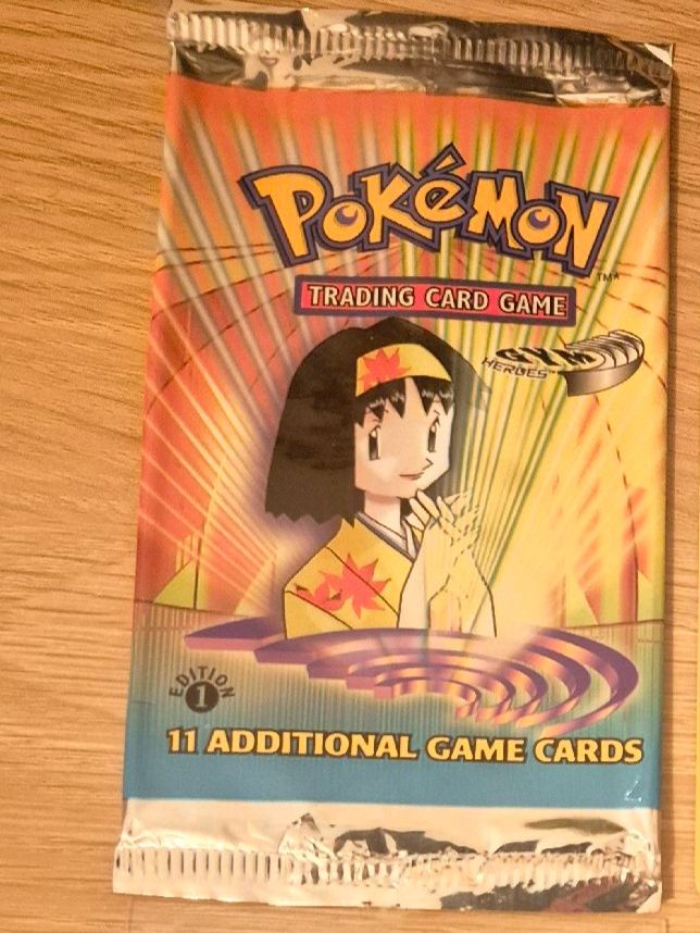 Pokémon Carte collezionabili: Pokémon Gym 1st Booster empty🔥 – Usato da Ursy venduto da RetroBebar777