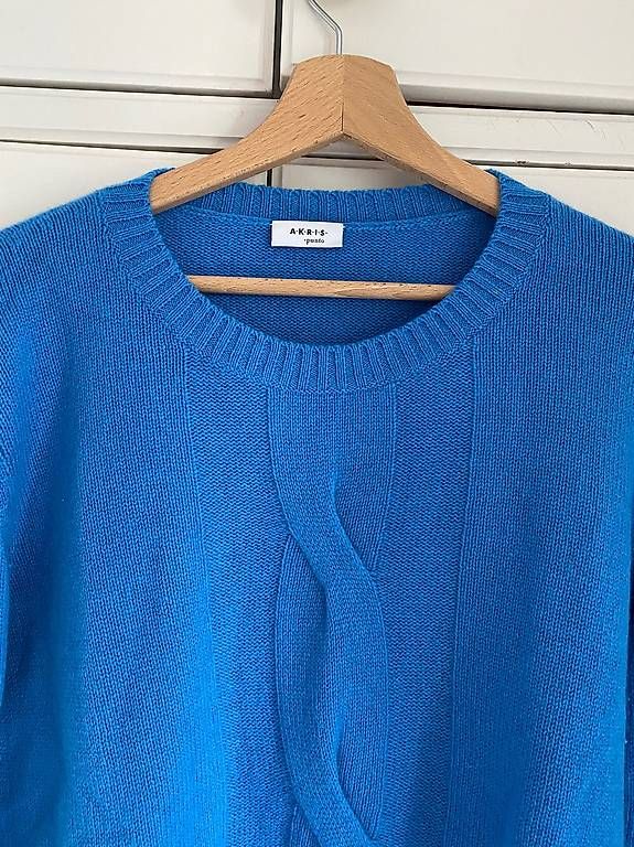 Maglioni & Felpe: Akris punto Pullover blau Gr.38 – Usato da Orselina venduto da stefaniamenz 1