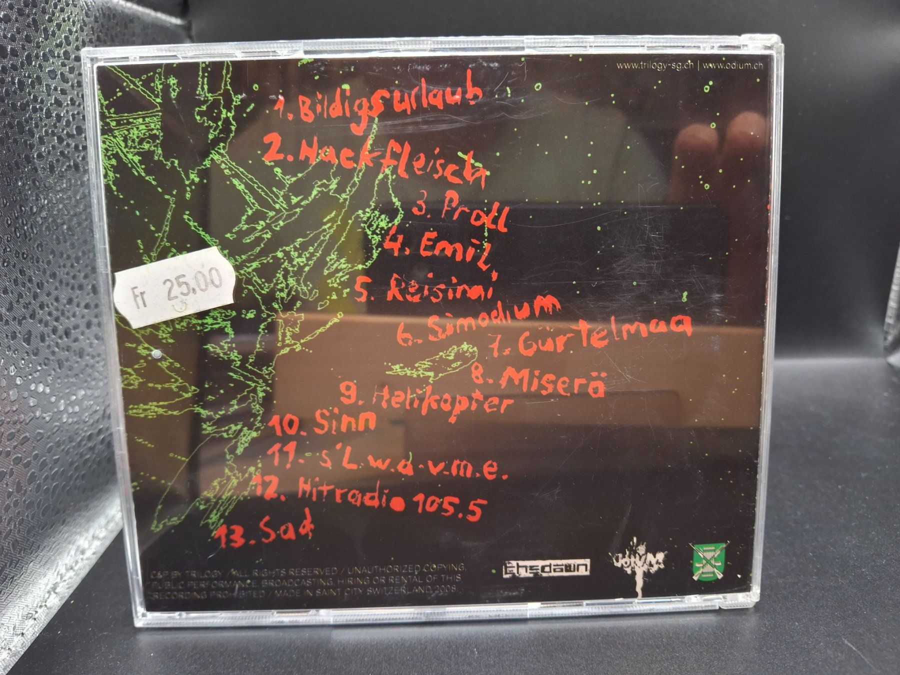 CDs: Odium & Thedawn – Reisimi – Gebraucht aus St.Gallen von jalamusic 1