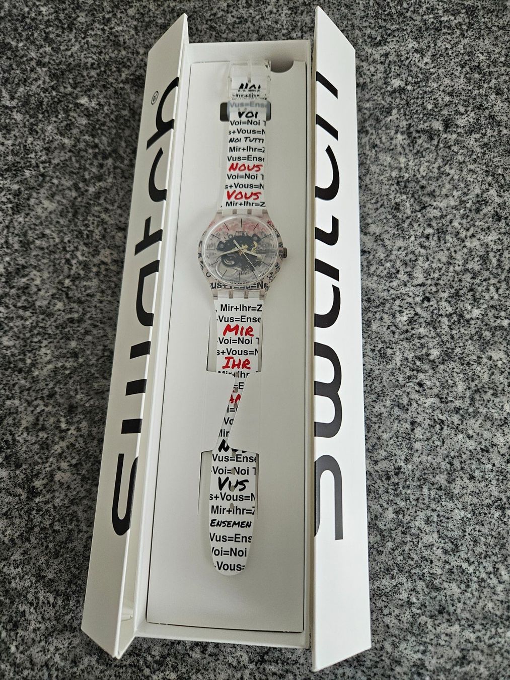 Swatch Uhren: Swatch Aktionärsuhr 2026 – Neu und originalverpackt aus Steinhausen von Maria-Teresa.Ehrler