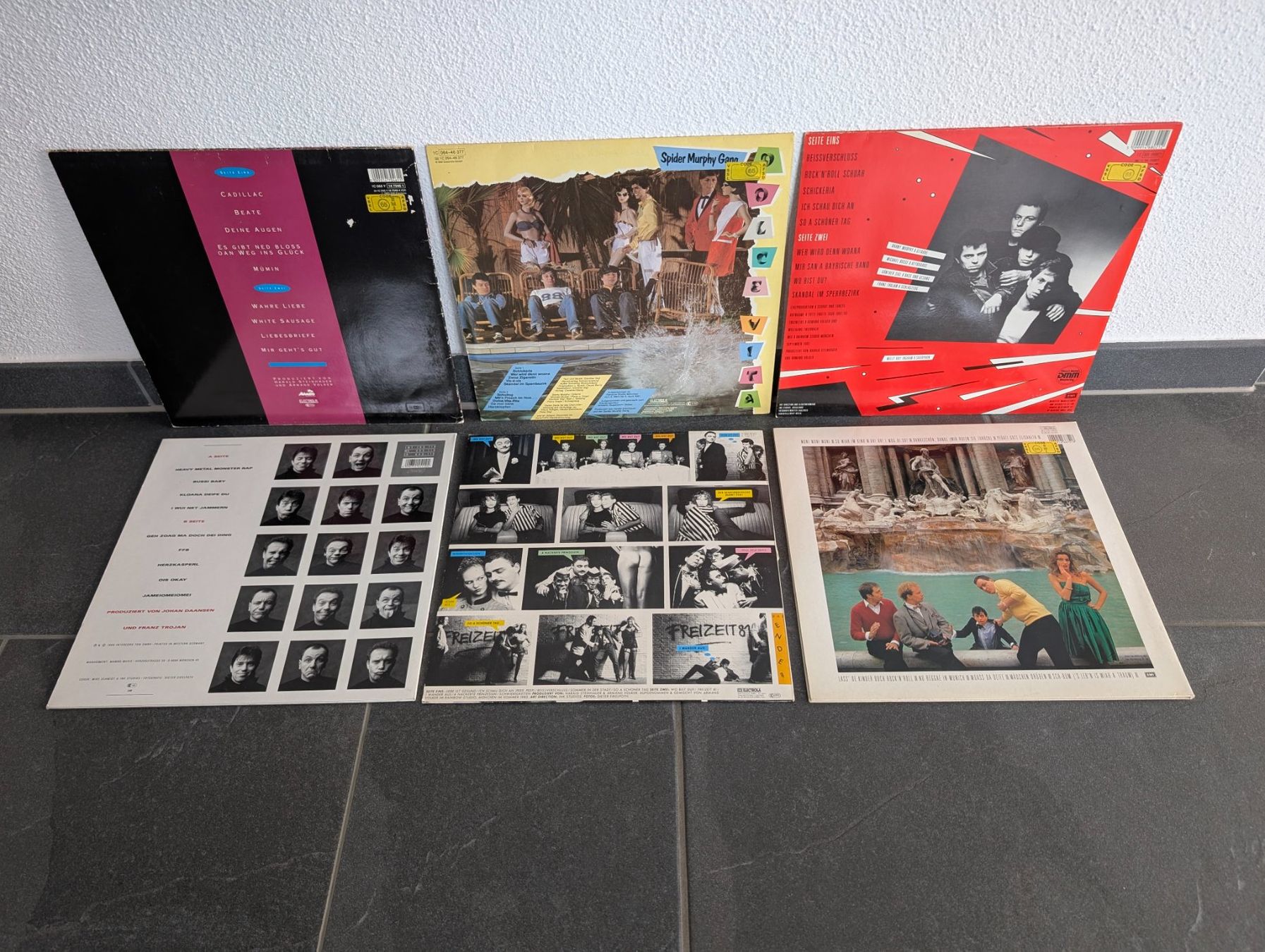 Dischi in vinile: 6 x Spider Murphy Gang  OIS  1981-89 – Usato da Ebikon venduto da kisuM 1