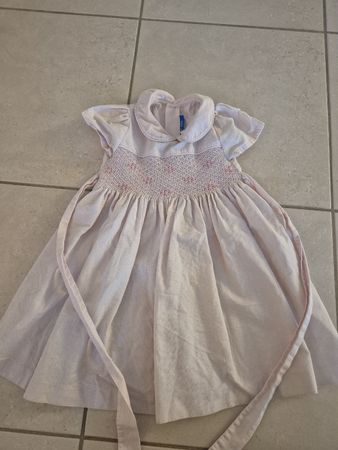 Baby Kleid Petit Chou rosa Baumwolle Grösse 86 24 Monate