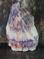 223gr Amethyst roh toll Farbenpracht Heilstein Wasser Stufe